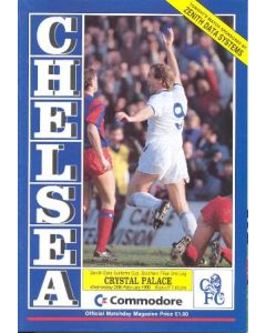 Chelsea v Crystal Palace official programme 28/02/1990