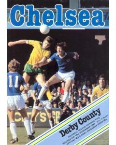 Chelsea v Derby County official programme 12/11/1980