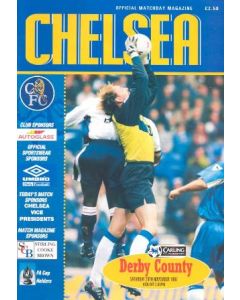 Chelsea v Derby County official programme 29/11/1997