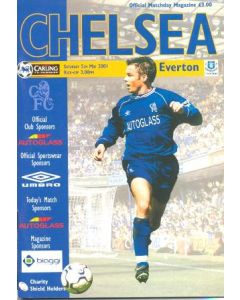 Chelsea v Everton official programme 05/05/2001 Premier League