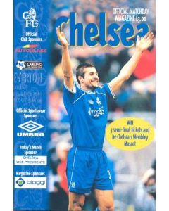 Chelsea v Everton official programme 11/03/2000 Premier League