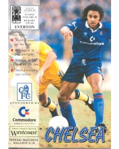 Chelsea v Everton official programme 26/01/1992