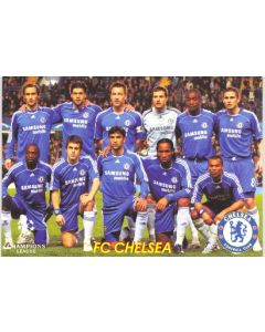 FC Chelsea Russian produced postcard 2007-2008