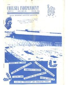 Chelsea Independent Fanzine No:4 of December/January 1988