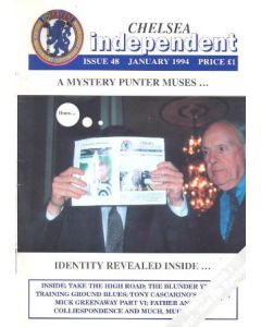 Chelsea Independent Fanzine No:48 of January 1994