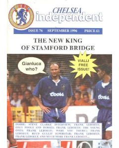 Chelsea Independent Fanzine No:76 of September 1996