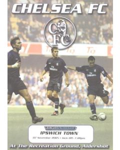 Chelsea v Ipswich Town official programme 07/11/2005 Premier League