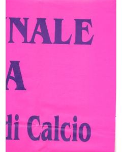 Cascia v Chelsea in the Italian Calcio large poster in Italian of 15/07/2001 non-programme match