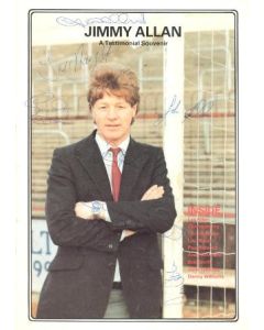 Chelsea - Jimmy Allan - A Testimonial Souvenir Season 1977-78 signedby by several footballers