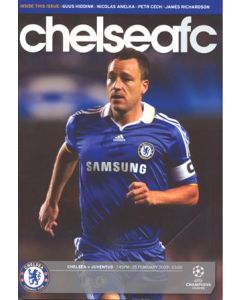 Chelsea v Juventus official programme 25/02/2009