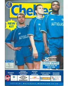 Chelsea v Leeds official programme 05/05/1999