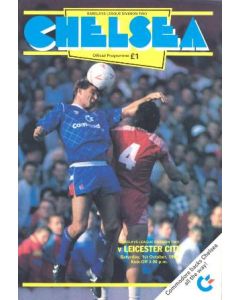 Chelsea v Leicester City official programme 01/10/1988