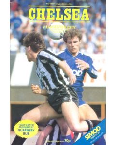 Chelsea v Leicester City official programme 02/05/1987