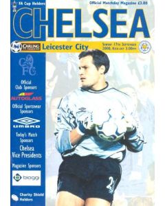 Chelsea v Leicester City official programme 17/09/2000 Premier League