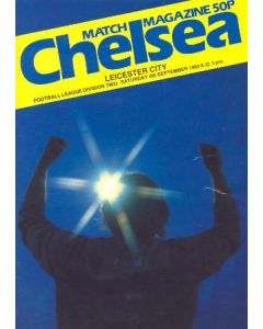 Chelsea v Leicester City official programme 04/09/1982