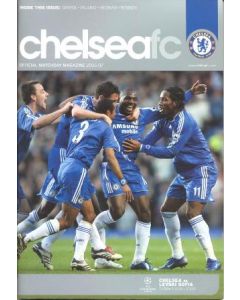 Chelsea v Levski, Sofia official programme 05/12/2006
