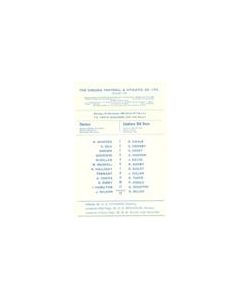 Chelsea v Limbury Old Boys official programme 04/12/1967