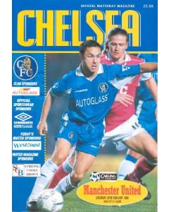 Chelsea v Manchester United official programme 28/02/1998