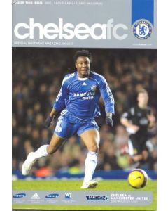 Chelsea v Manchester United official programme 09/05/2007