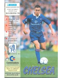 Chelsea v Manchester United official programme 15/12/1991