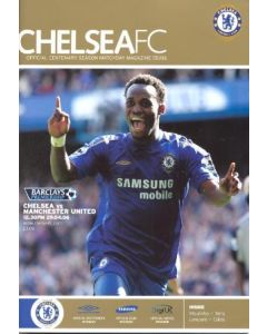 Chelsea v Manchester United official programme 29/04/2006 Barclais Premiership