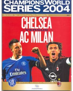 In the USA -Chelsea V AC Milan in USA programme 02/08/2004