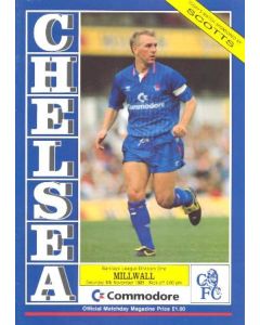 Chelsea v Millwall official programme 04/11/1989