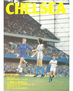 Chelsea v Millwall official programme 26/09/1984