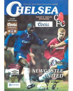 Chelsea v Newcastle United official programme 09/12/1995