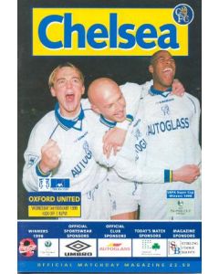 Chelsea v Oxford United official programme 03/02/1999 F.A. Cup