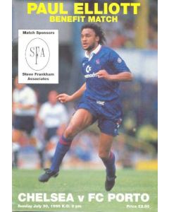 Chelsea v Porto official programme 30/07/1995