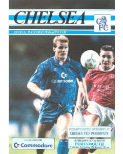 Chelsea v Portsmouth official programme 31/10/1990