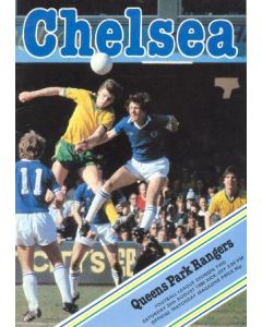 Chelsea v Queen's Park Rangers official programme 30/08/1980