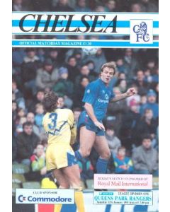 Chelsea v Queen's Park Rangers official programme 12/01/1991