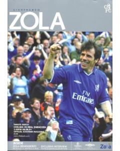 Chelsea v Real Zaragoza official programme 08/08/2004