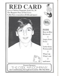 Chelsea Red Card Fanzine No:30