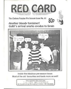 Chelsea Red Card Fanzine No:61