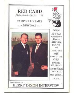 Chelsea Red Card Fanzine No:9