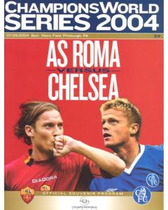 In the USA -Chelsea V Roma in USA programme 29/07/2004