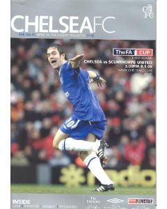 Chelsea v Scanthorpe United official programme 08/01/2005