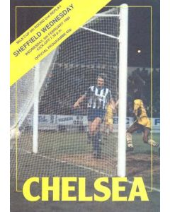 Chelsea v Sheffield Wednesday official programme 06/02/1985