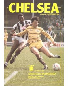 Chelsea v Sheffield Wednesday official programme 06/05/1985