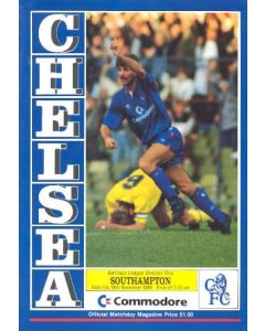Chelsea v Southampton official programme 18/11/1989