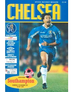 Chelsea v Southampton official programme 19/11/1997