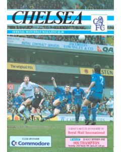 Chelsea v Southampton official programme 23/03/1991