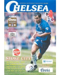 Chelsea v Stoke City official programme 04/10/1995