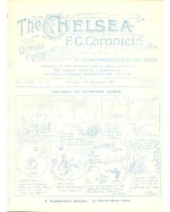 Chelsea v Swansea Town official programme 05/11/1927