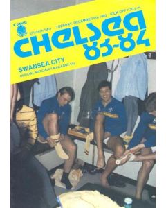 Chelsea v Swansea City official programme 06/12/1983