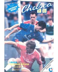 Chelsea v Tottenham Hotspur official programme 02/01/1988