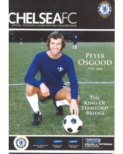 Chelsea v Tottenham Hotspur official programme 11/03/2006 Peter Osgood Jubilee 1947-2006